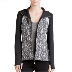 Anthropologie pure + good zip up hoodie size small